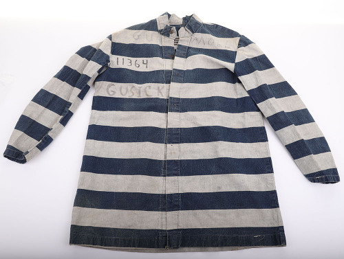 Original Alcatraz inmates uniform