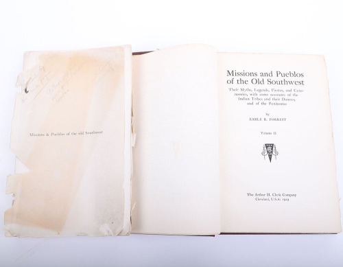 2 volumes include Missions and Pueblos of the Old Southwest