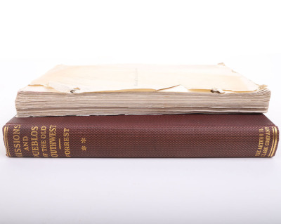 2 volumes include Missions and Pueblos of the Old Southwest - 2