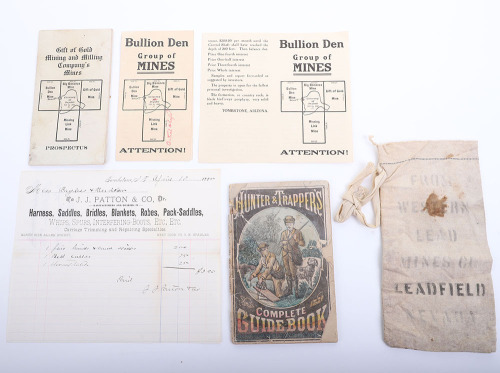 Miscellaneous western ephemera