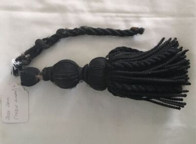 Black tassel used on the hearse that carried Jesse James’s body - 8