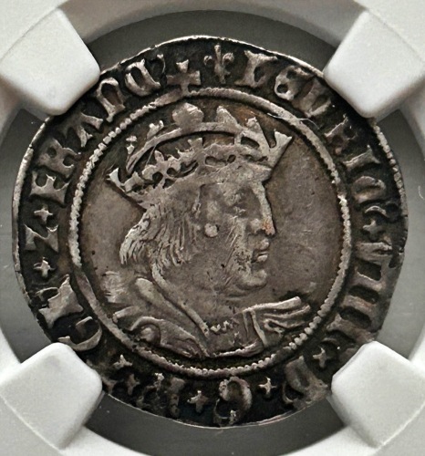 NGC - Henry VIII (1509-1547), Second Coinage 1526-44, Groat