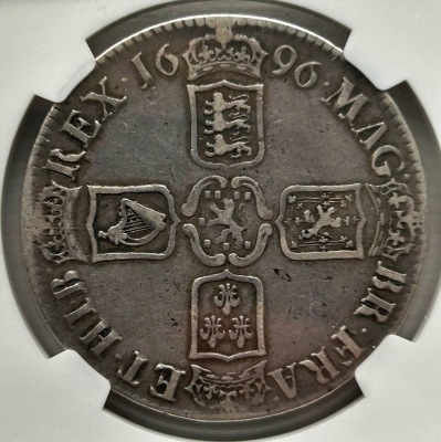 NGC Ð William III (1694-1702), Crown, 1696, Octavo - 2