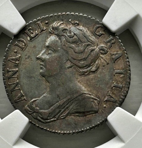 NGC Ð Anne (1702-14), Sixpence, 1705, pre-union