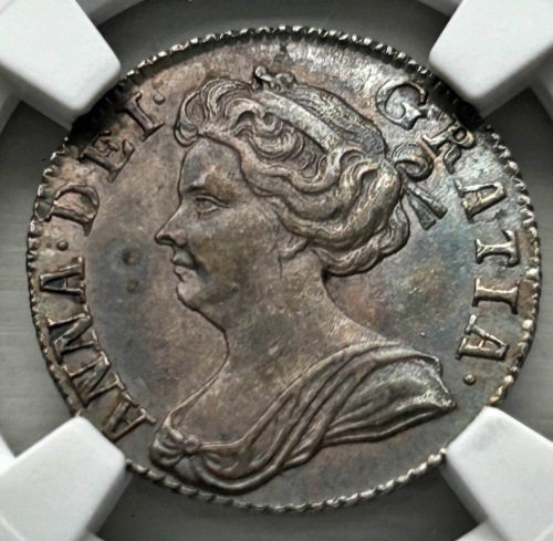 NGC &ETH; Anne (1702-14), Sixpence, 1707, post-union