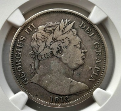 NGC Ð George III (1760-1820), Halfcrown 1816