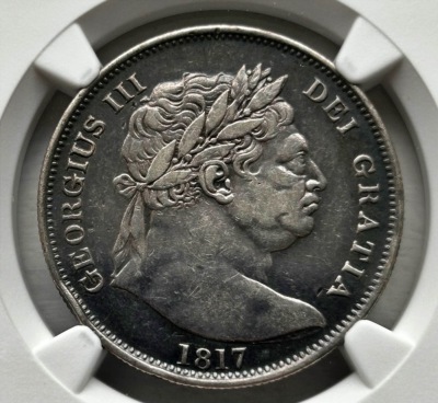 NGC Ð George III (1760-1820), Halfcrown 1817