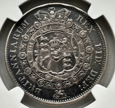 NGC Ð George III (1760-1820), Halfcrown 1817 - 2