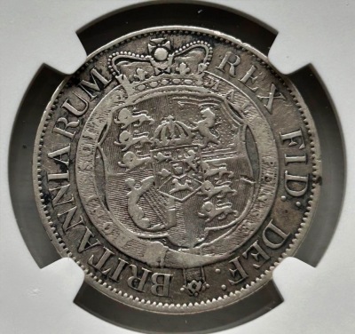 NGC Ð George III (1760-1820), Halfcrown 1818 - 2