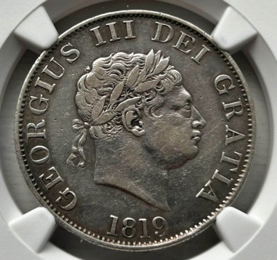 NGC Ð George III (1760-1820), Halfcrown 1819