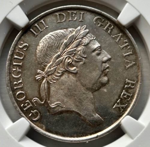 NGC - George III (1760-1820), 1814 Bank of England Three Shillings