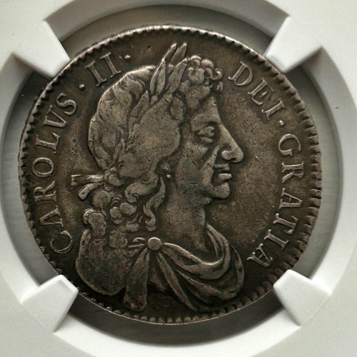 NGC Ð Charles II (1660-85), Halfcrown, 1679