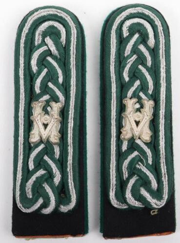 German Administration Officials Tunic Shoulder Boards