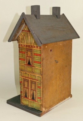 A Moritz Gottschalk model 3580 wooden dolls house, German circa 1905, - 7