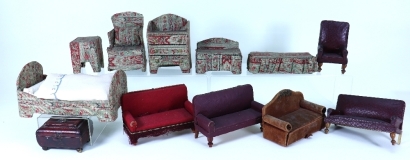 Collection of 20th century Dolls House furniture,