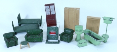 Collection of 20th century Dolls House furniture, - 4