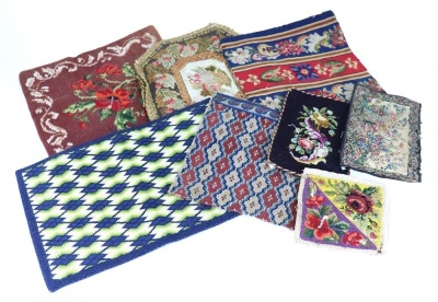 Twelve various tapestry squares, - 2