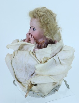 A rare Roulette and Decamps doll in rose automata, French circa 1900, - 2