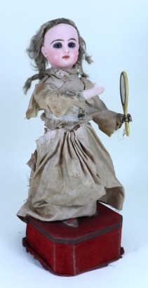 A Leopold Lambert Automata of a Little Girl, French circa 1890,