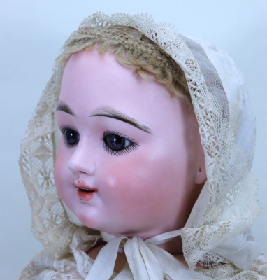 A large size 14 Eden Bebe Depose bisque head doll, French circa 1895, - 2