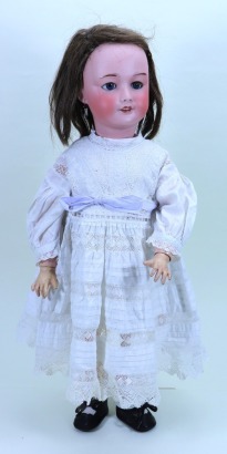 A large S.F.B.J 301 bisque head doll, French circa 1910,