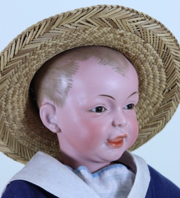 A large S.F.B.J 226 bisque head character doll, French circa 1910, - 2