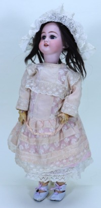 A DEP bisque head ‘walker’ doll, German for French market, circa 1905,