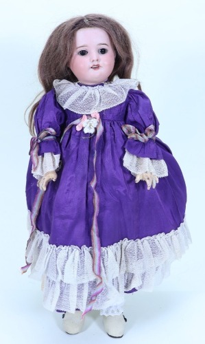 An S.F.B.J 60 bisque head doll, French circa 1910,