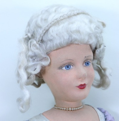 A large Chad Valley Cinderella cloth doll in original clothes, English circa 1930, - 2