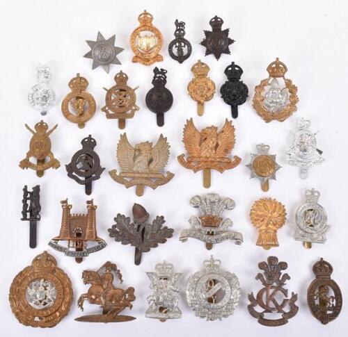 29x British Yeomanry Regiments Cap Badges