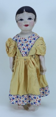 A Martha Chase American cloth doll, circa 1910,