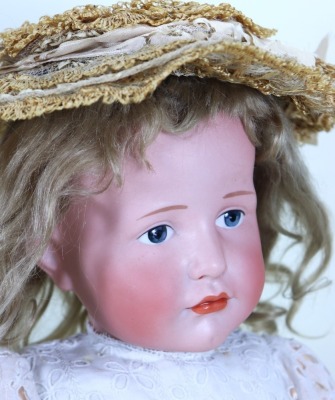 A good large size Kammer & Reinhardt 114 ‘Gretchen’ bisque head character doll, German circa 1910, - 2