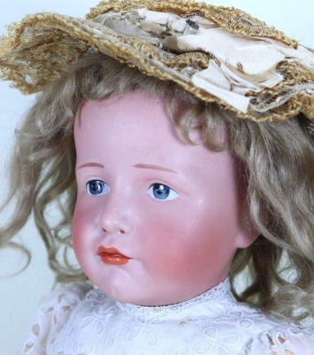 A good large size Kammer & Reinhardt 114 ‘Gretchen’ bisque head character doll, German circa 1910, - 3