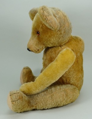 A good golden mohair Teddy bear, probably German 1920s, - 2