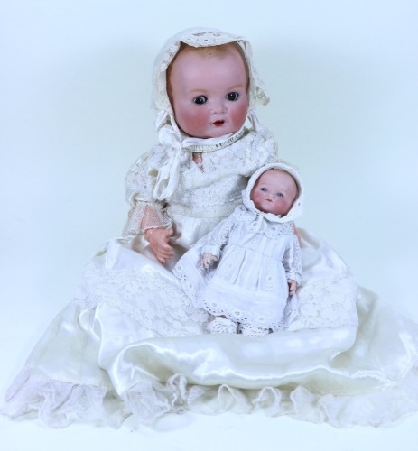 A.M 518 bisque head baby doll, German circa 1915,