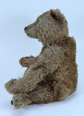 A good Steiff centre seam cinnamon mohair Teddy bear, German circa 1909, - 3