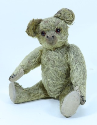 A charming golden mohair Teddy bear, English 1920s,