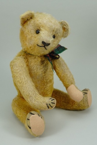 A Petz golden mohair Teddy bear, circa 1950,