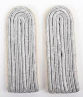 Pair of WW2 German Infantry Officers Tunic Shoulder Boards