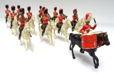 Britains set 1721, mounted Band of the Royal Scots Greys - 3