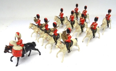 Britains set 1721, mounted Band of the Royal Scots Greys - 4