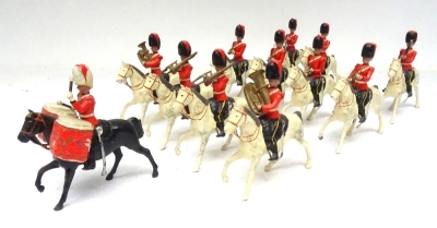 Britains set 1721, mounted Band of the Royal Scots Greys - 5