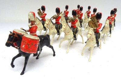 Britains set 1721, mounted Band of the Royal Scots Greys - 6