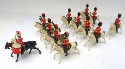 Britains set 1721, mounted Band of the Royal Scots Greys - 7