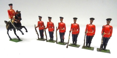 Britains EXTREMELY RARE Territorials in No.2 Dress - 2