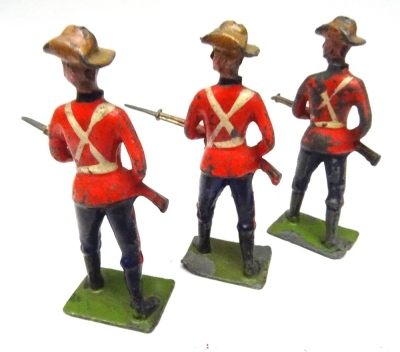 Britains EXTREMELY RARE counter pack soldiers on guard dated 15.6.1906 - 4