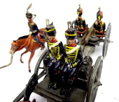 Britains set 39, Royal Horse Artillery Gun team - 5