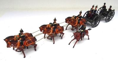 Britains set 144, Royal Field Artillery Gun Team - 6