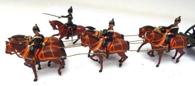 Britains set 144, Royal Field Artillery Gun Team - 7