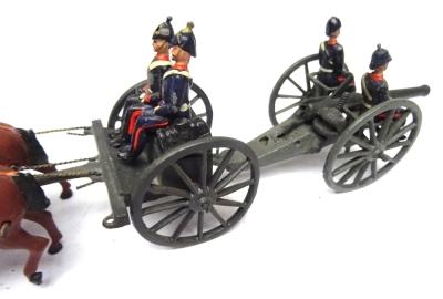 Britains set 144, Royal Field Artillery Gun Team - 8